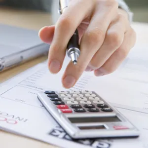 using a calculator